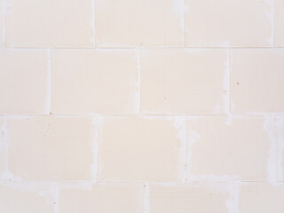 Une matière de mur de carreaux de plâtre