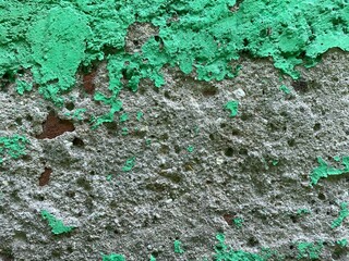 Green aged rustic wall texture background