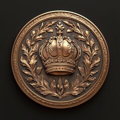 Golden Crown Medallion.