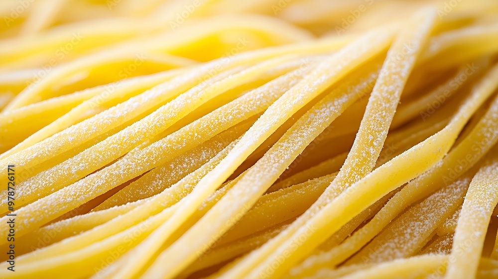 Poster texture of spaghetti noodles : generative ai