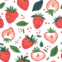Strawberry Pattern.