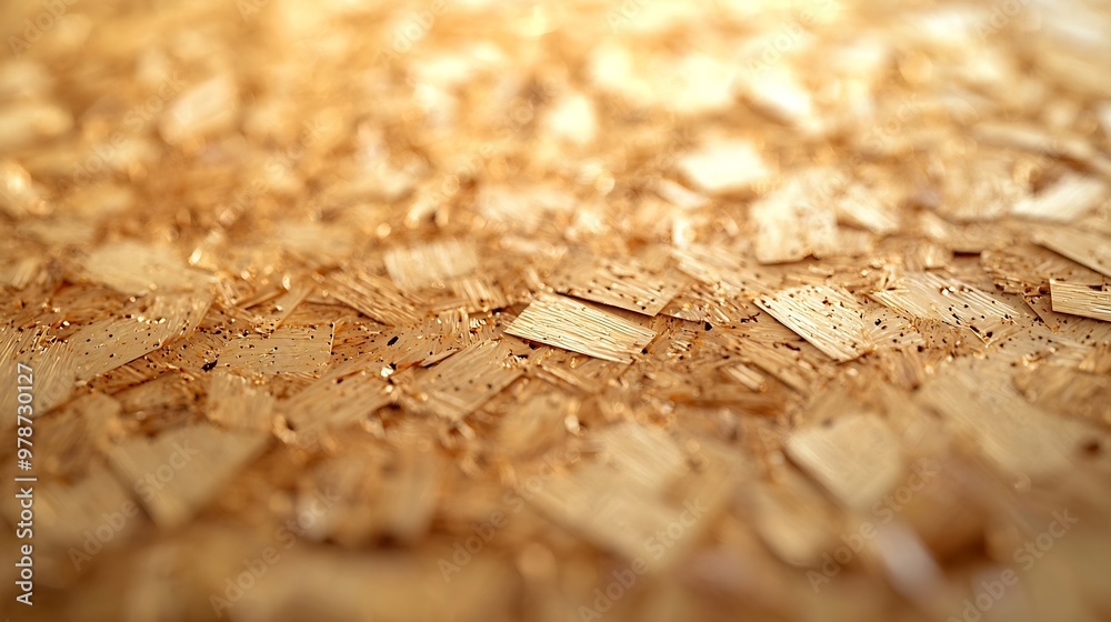 Aufkleber Fiberboard Texture Background Pattern : Generative AI