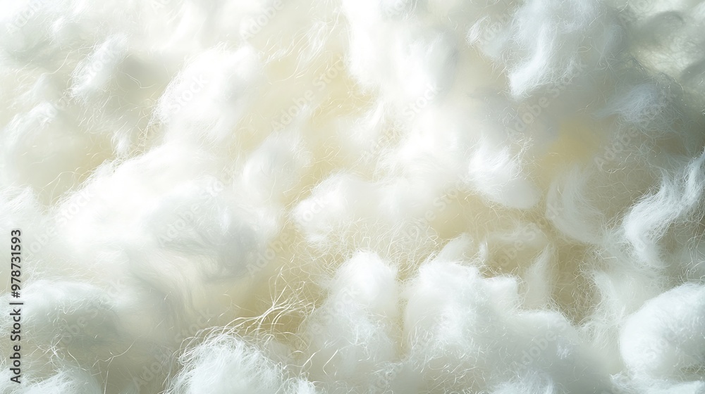 Poster soft cotton wool background or texture : generative ai