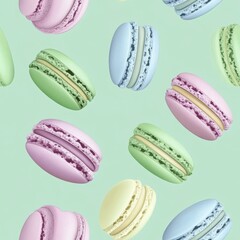 Colorful Macarons.