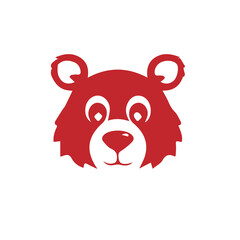 Bear Face Vector