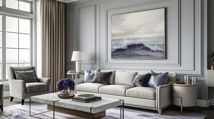 Fine Art Collections: Curate a collection of fine art, where each piece adds a touch of elegance and sophistication to your living space