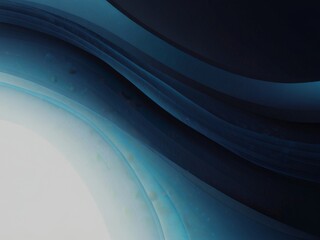 Abstract Blue Wave Background