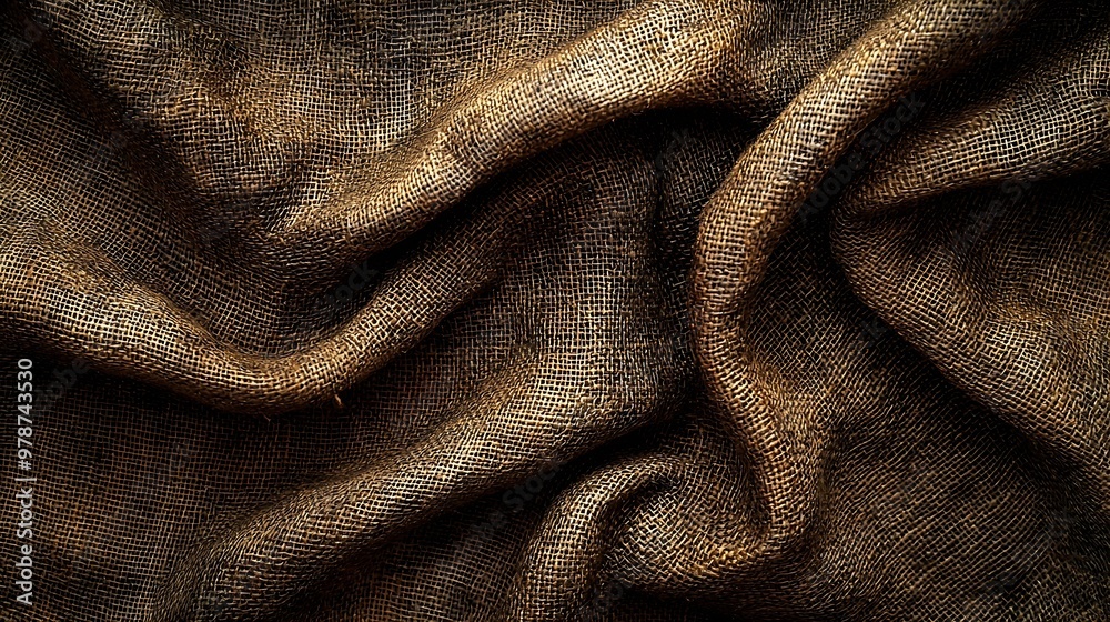 Aufkleber dirty fabric texture background : generative ai