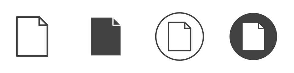 Format icon thin line illustration