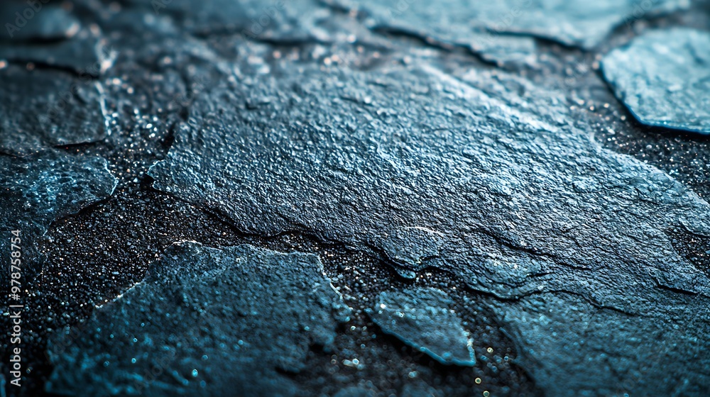 Poster Black Dusty Scratchy Surface Background Texture : Generative AI