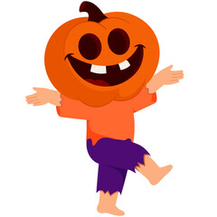 Halloween Character Costume Illustration