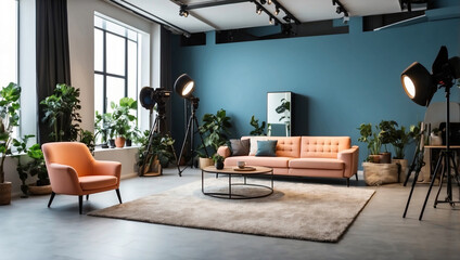 Fototapeta premium Modern Studio Room
