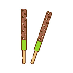 Matcha Bar Snacks Icon