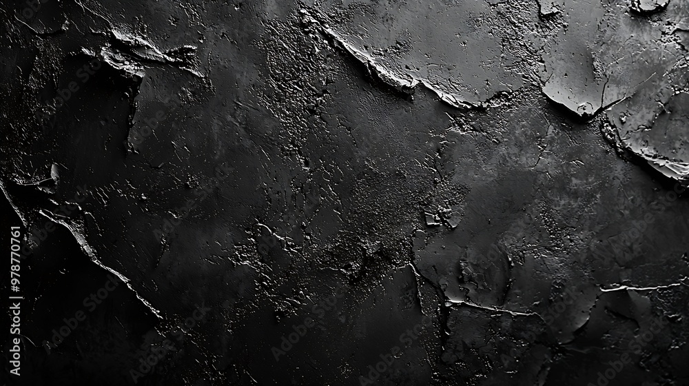 Poster black distressed texture : generative ai