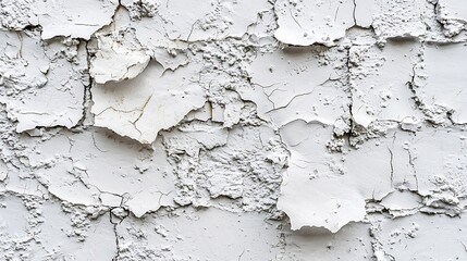Obraz premium White Wall Background Stucco Texture : Generative AI