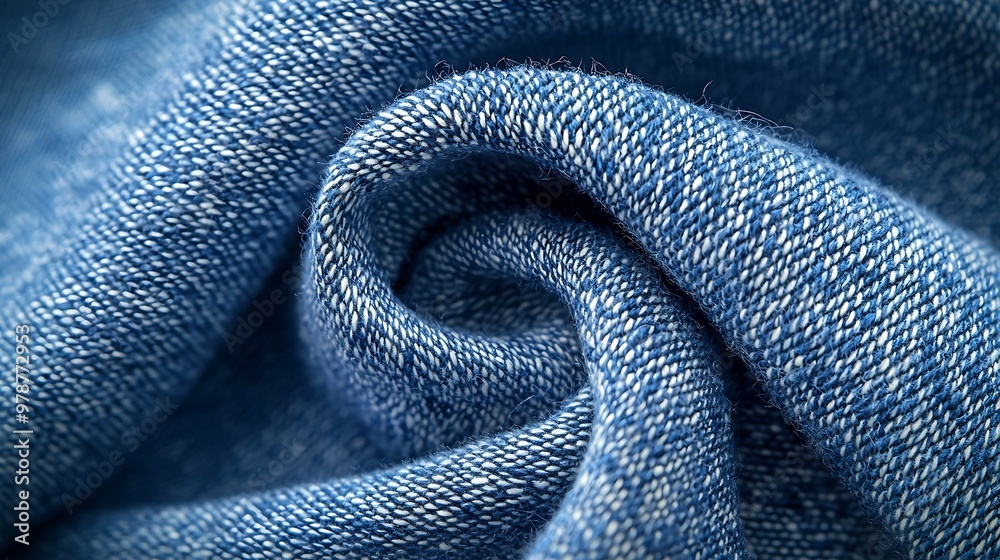 Poster fabric texture with stitch : generative ai