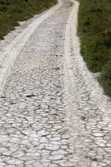 Dried out soil dryness drought