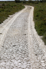 Dried out soil dryness drought
