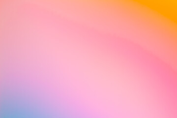 Abstract A soft and bright colorful gradient background