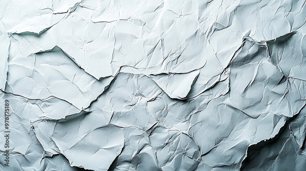 Poster White Dusty Paper Background : Generative AI