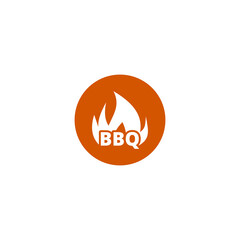 BBQ icon isolated on transparent background