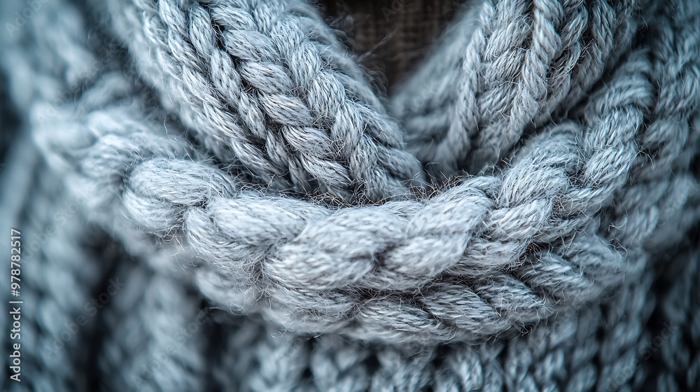 Poster woolen texture : generative ai