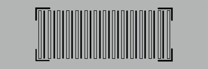 Set of barcode icon. Trendy bar code for web icon. vector illustration eps 10.