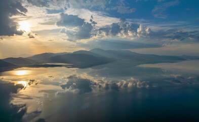 Lake Egirdir of Turkey is situated in the Isparta province. It is also known as the 'seven colored...