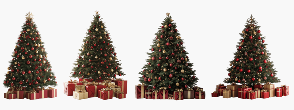 christmas tree decoration and gift
