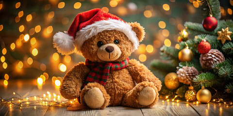 Christmas teddy bear