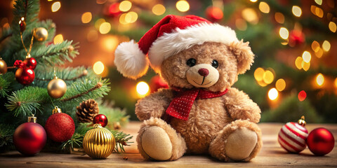 Christmas teddy bear