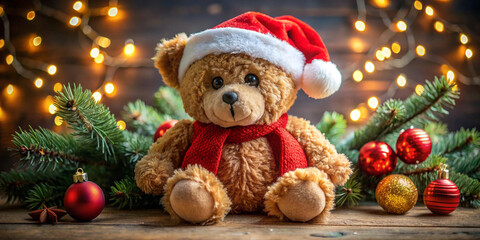 Christmas teddy bear