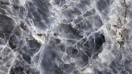 Fototapeta premium Deep Gray Marble: Intricate Veining for Sophisticated Interiors