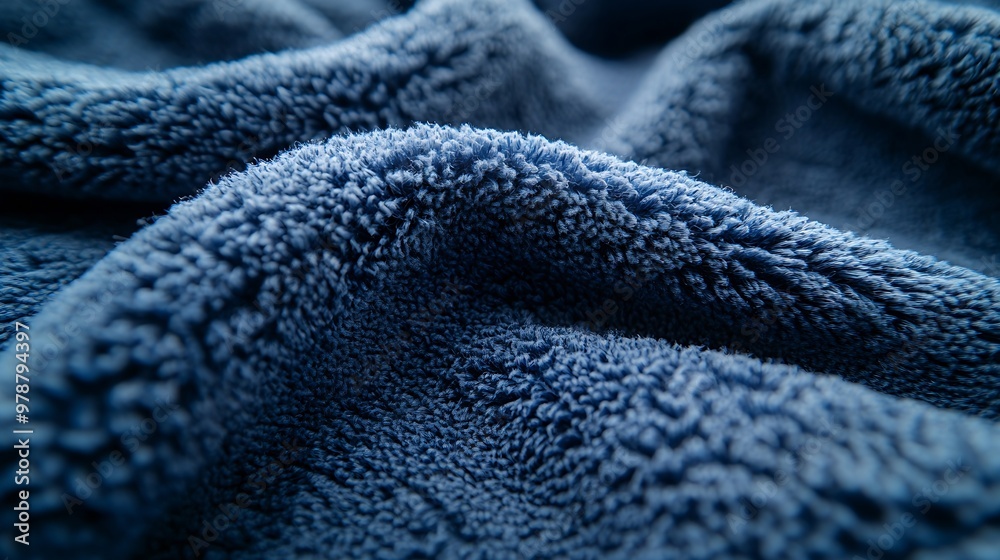 Poster soft fabric background : generative ai