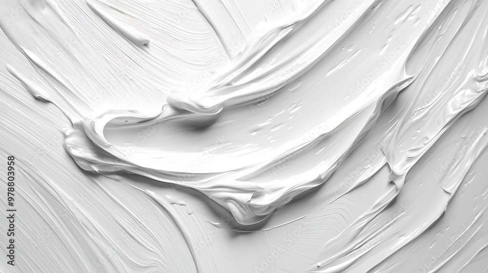 Poster Abstract White Background Pattern Texture : Generative AI