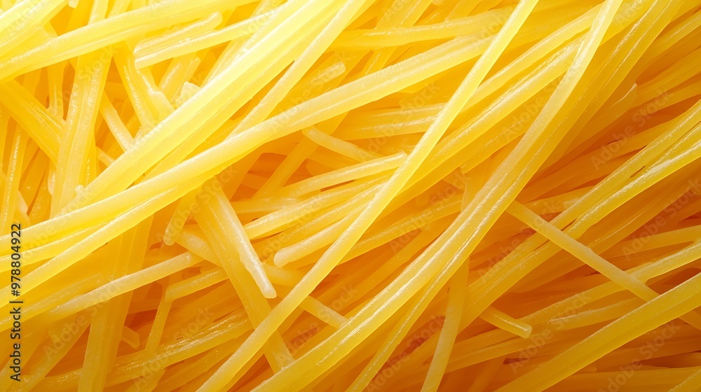 Poster capellini spaghetti texture background : generative ai