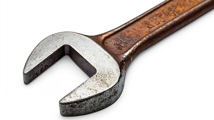 Alligator Wrench isolated on white background : Generative AI