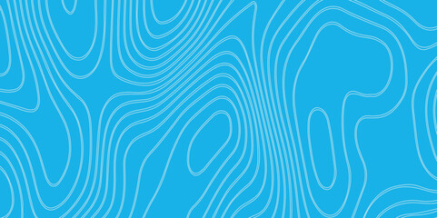 Abstract design with seamless pattern with lines topographic map. geographic mountain relief. the blue on white contours topography stylized height of the lines. geographic contour map paper texture.