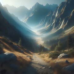 Lonely Scenario Landscape