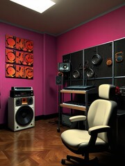 A Music Studio's Creative Hub