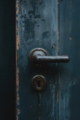 Minimalist Photography of a Door handle