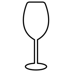 Wine Glass Vector Clipart