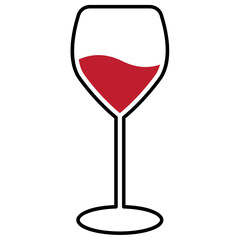 Wine Glass Vector Clipart