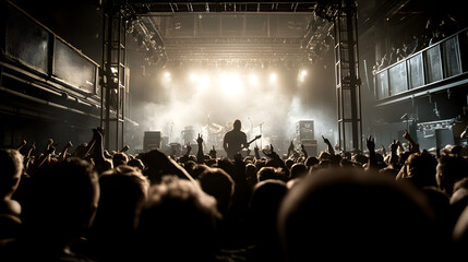 Caged Fury A large steel cage surrounds the band on stage