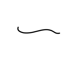 Squiggle Brush Scribble Underline