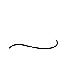 Squiggle Brush Scribble Underline