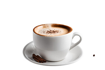 Fototapeta premium Cappuccino coffee cup 