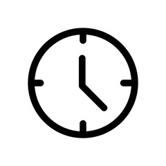 wall clock icon design