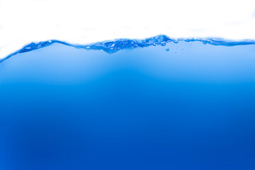 Clear water for clean drinking and splashing waves for nature.