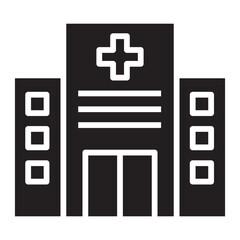 Fototapeta premium Hospital icon